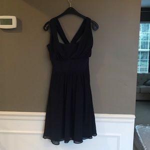 White House Black Market Navy Dress